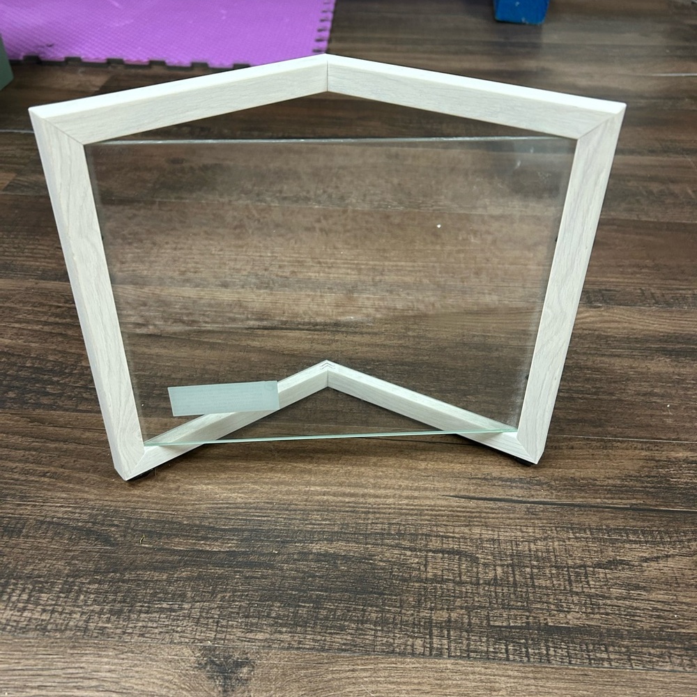 Chevron Glass Display Frame